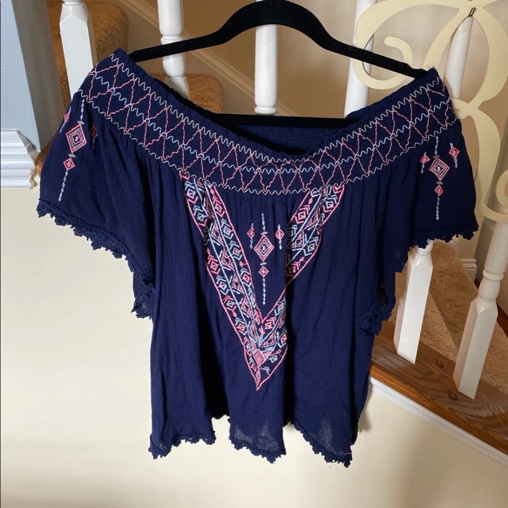 Off the shoulder top